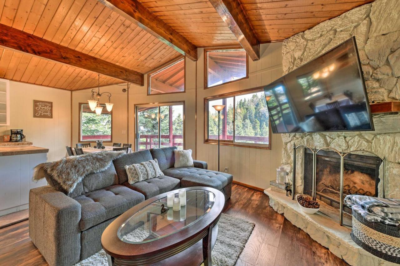 Lake Arrowhead Cabin With Deck And Stunning Mtn Views! San Bernardino Ngoại thất bức ảnh